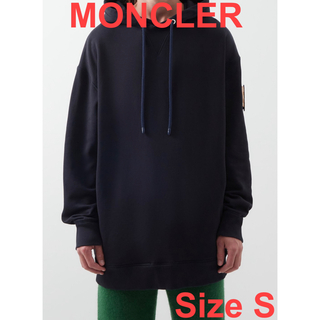 モンクレール(MONCLER)のMONCLER JWANDERSON ロゴパッチ コットンスウェットパーカー S(パーカー)