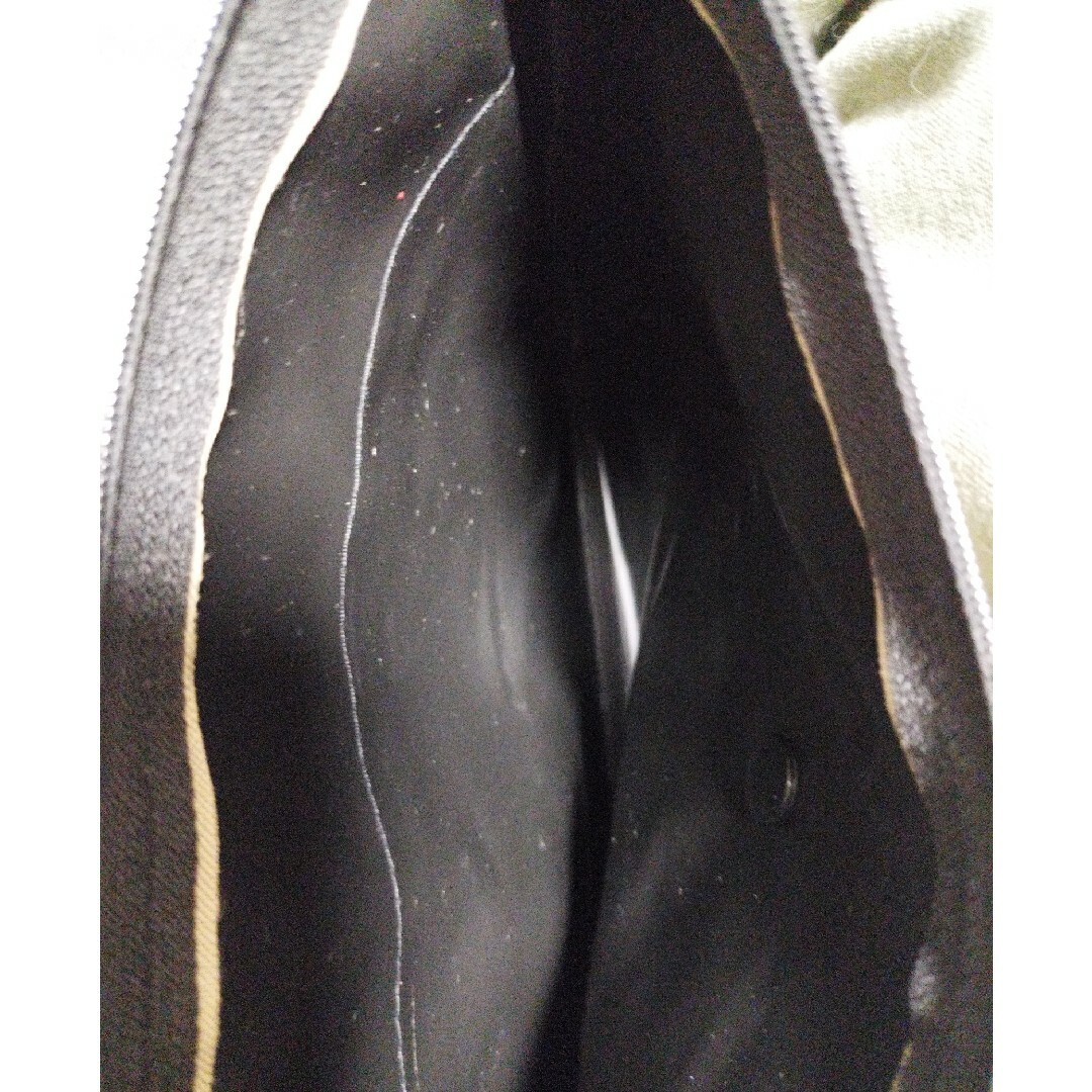 【新品】サコッシュ ショルダーバッグ ベージュ×黒 メンズのバッグ(ショルダーバッグ)の商品写真
