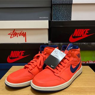 ジョーダン(Jordan Brand（NIKE）)のAIR JORDAN 1 MID “Turf Orange/Blue Void”(スニーカー)