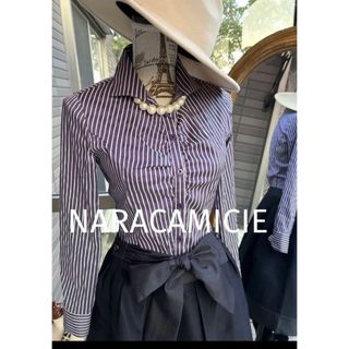 ナラカミーチェ(NARACAMICIE)の綺麗なお姉さんのナラカミーチェパープルブラウス(シャツ/ブラウス(長袖/七分))