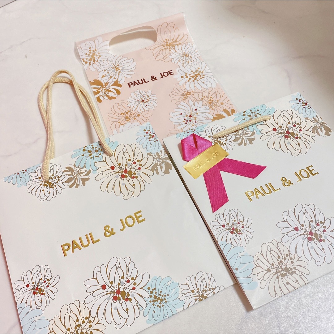 PAUL & JOE(ポールアンドジョー)のPAUL AND JOE ショッパー 袋 即購入 ギフト レディースのバッグ(ショップ袋)の商品写真
