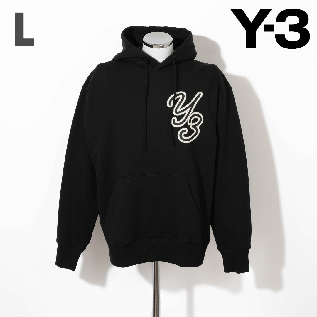 新品 Y-3 GFX HOODIE ロゴ パーカー