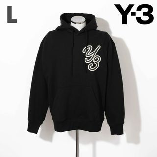 【新品・タグ付き】 Y-3☆ワンポイントロゴ入りパーカー　人気Lサイズ/1016