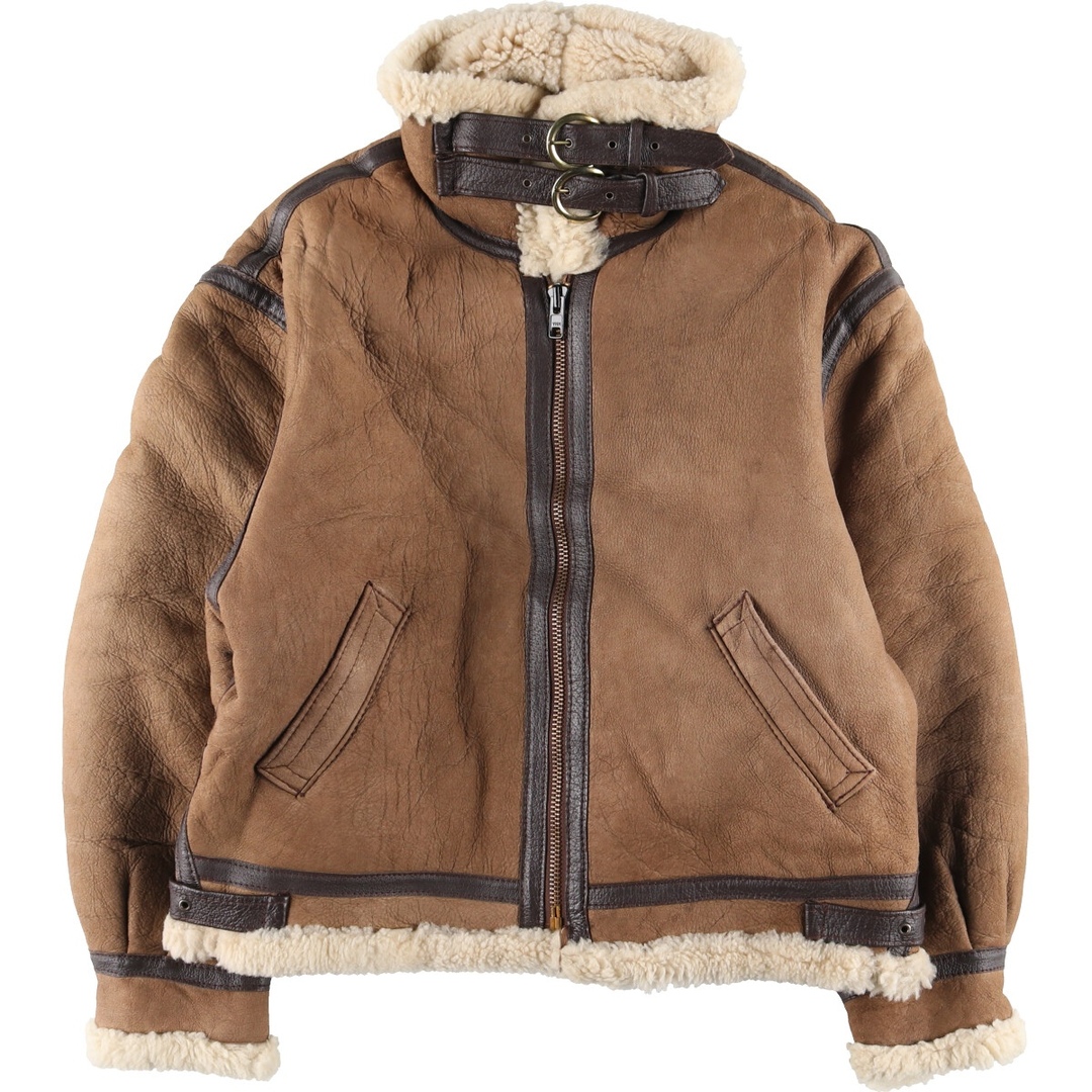 Schott B-3 リアルムートン 40 レザー ジャケット USA ブラウン Schott B-3 リアルムートン 40 レザー ジャケット USA ブラウン