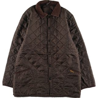 バーブァー(Barbour)の古着 90年代 バブアー Barbour 旧3ワラント キルティングジャケット パファージャケット 英国製 メンズM ヴィンテージ /eaa394626(その他)