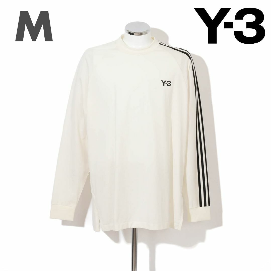 新品 Y-3 STRIPES LONG SLEEVE TEE M