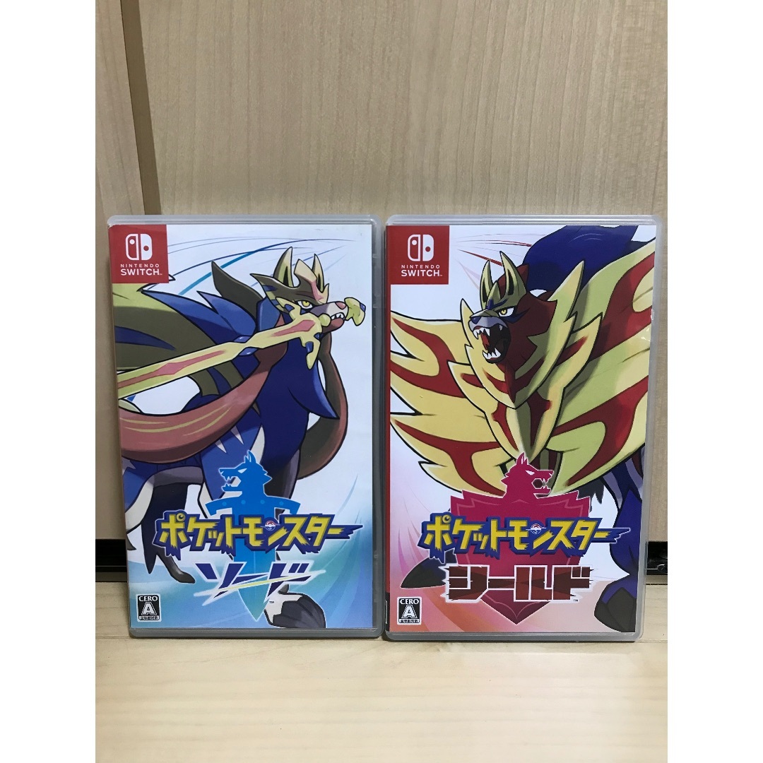 Nintendo Switch - 美品✨ポケットモンスターソード＆シールドセット✨即日発送可