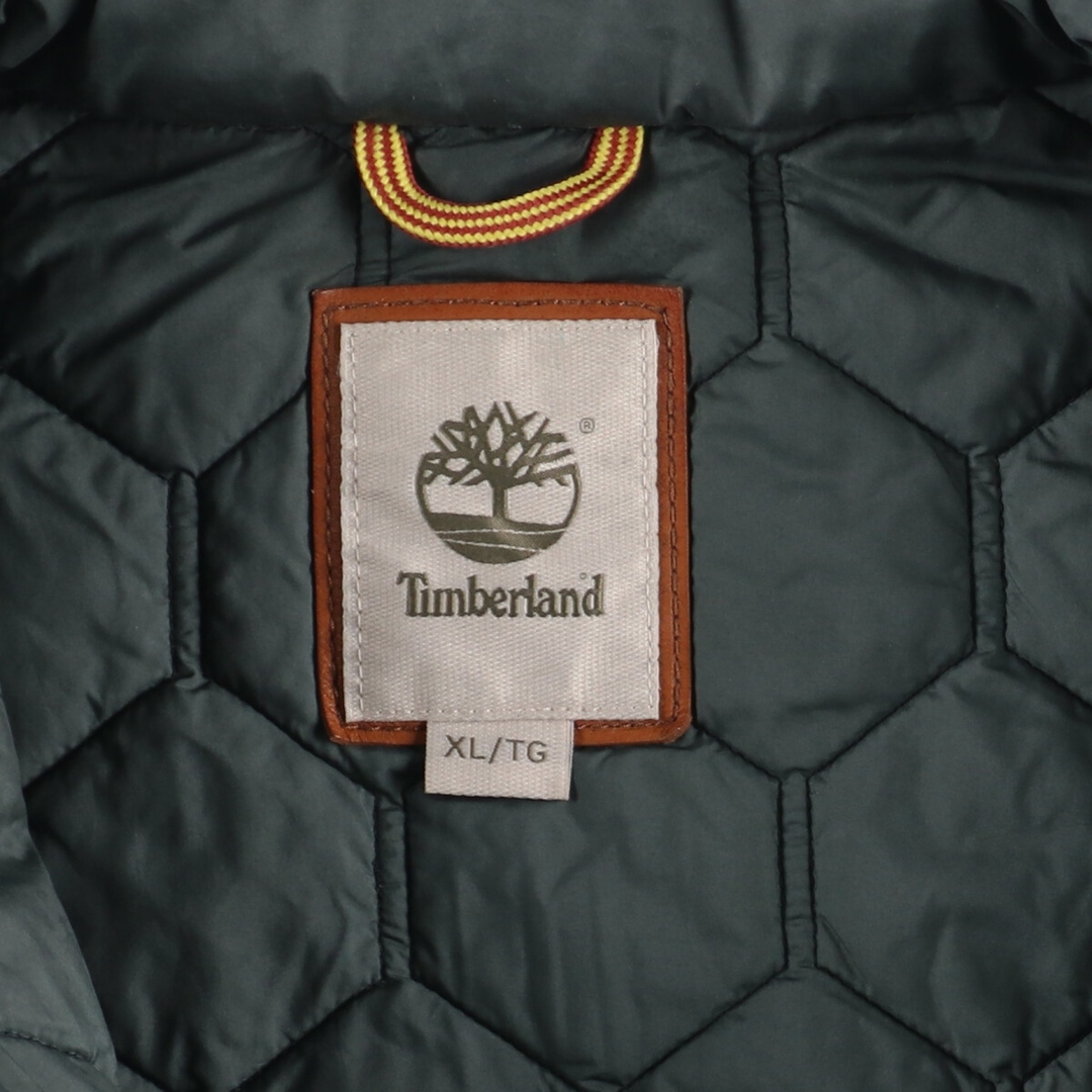 Timberland(ティンバーランド)の古着 ティンバーランド Timberland キルティングジャケット パファージャケット メンズXL /eaa395949 メンズのジャケット/アウター(ダウンジャケット)の商品写真