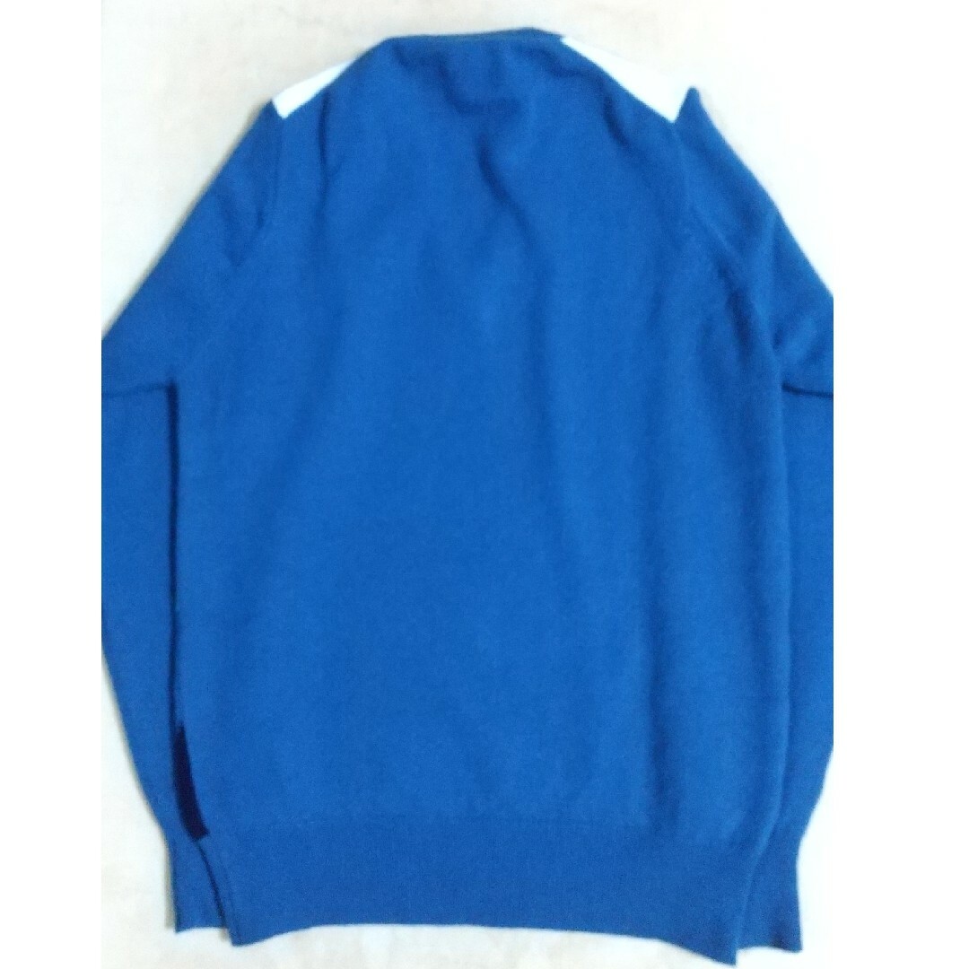 【旧タグ】　80s ballantyne cashmere knit polo着丈70cm