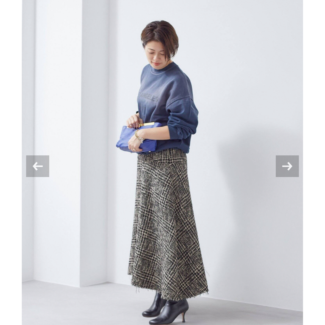 美品　Plage Tweed Midi スカート36