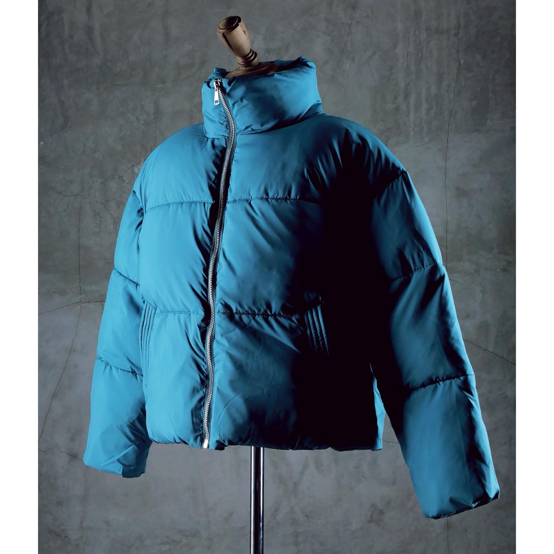 g.o.cスタンドカラーショート ペディン中綿ジャケット メンズのジャケット/アウター(ダウンジャケット)の商品写真
