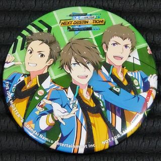 バンダイナムコエンターテインメント(BANDAI NAMCO Entertainment)のMマス アイドルマスター SideM 缶バッジ 握野英雄 信玄誠司 木村龍(バッジ/ピンバッジ)