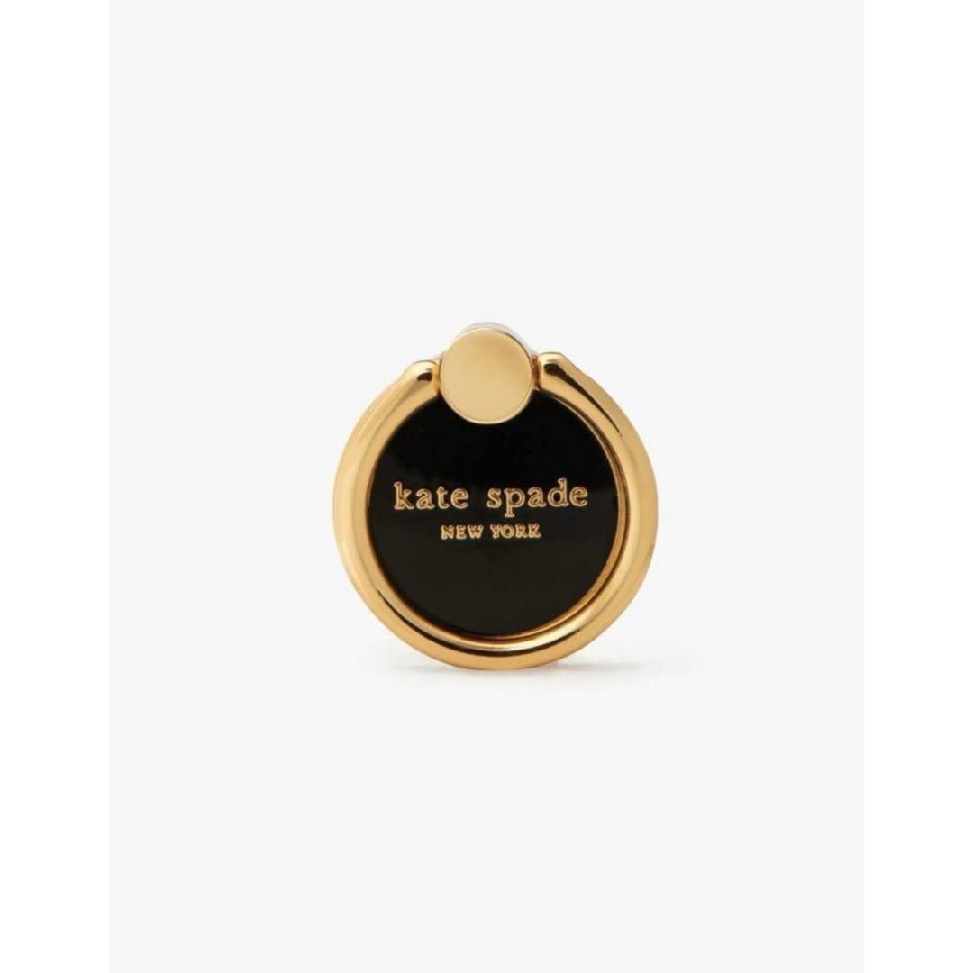 kate spade new york(ケイトスペードニューヨーク)の【新品未使用】ロゴ エナメル リング スタンド レディースのアクセサリー(リング(指輪))の商品写真