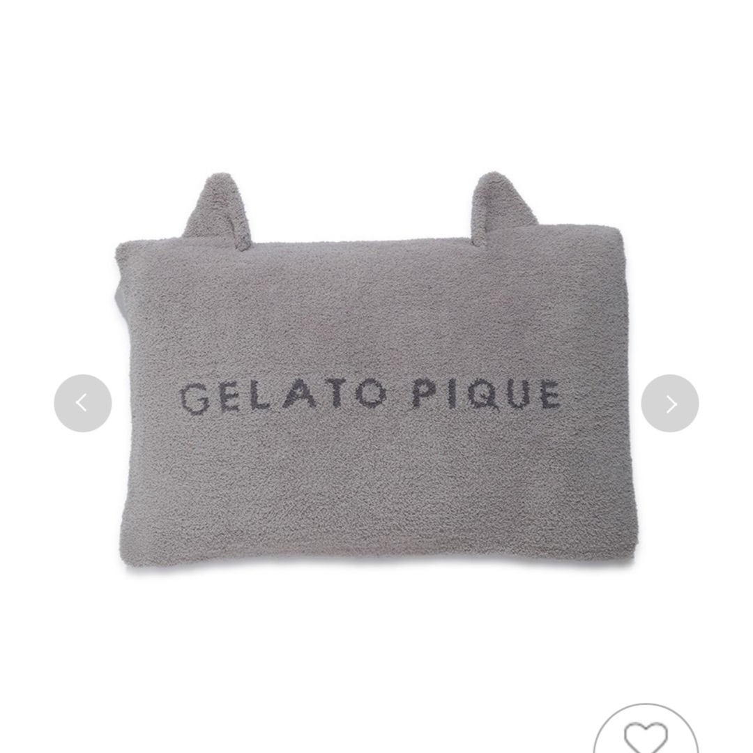 gelato pique(ジェラートピケ)の新品　ジェラートピケ　ピローケース　ネコ インテリア/住まい/日用品の寝具(枕)の商品写真