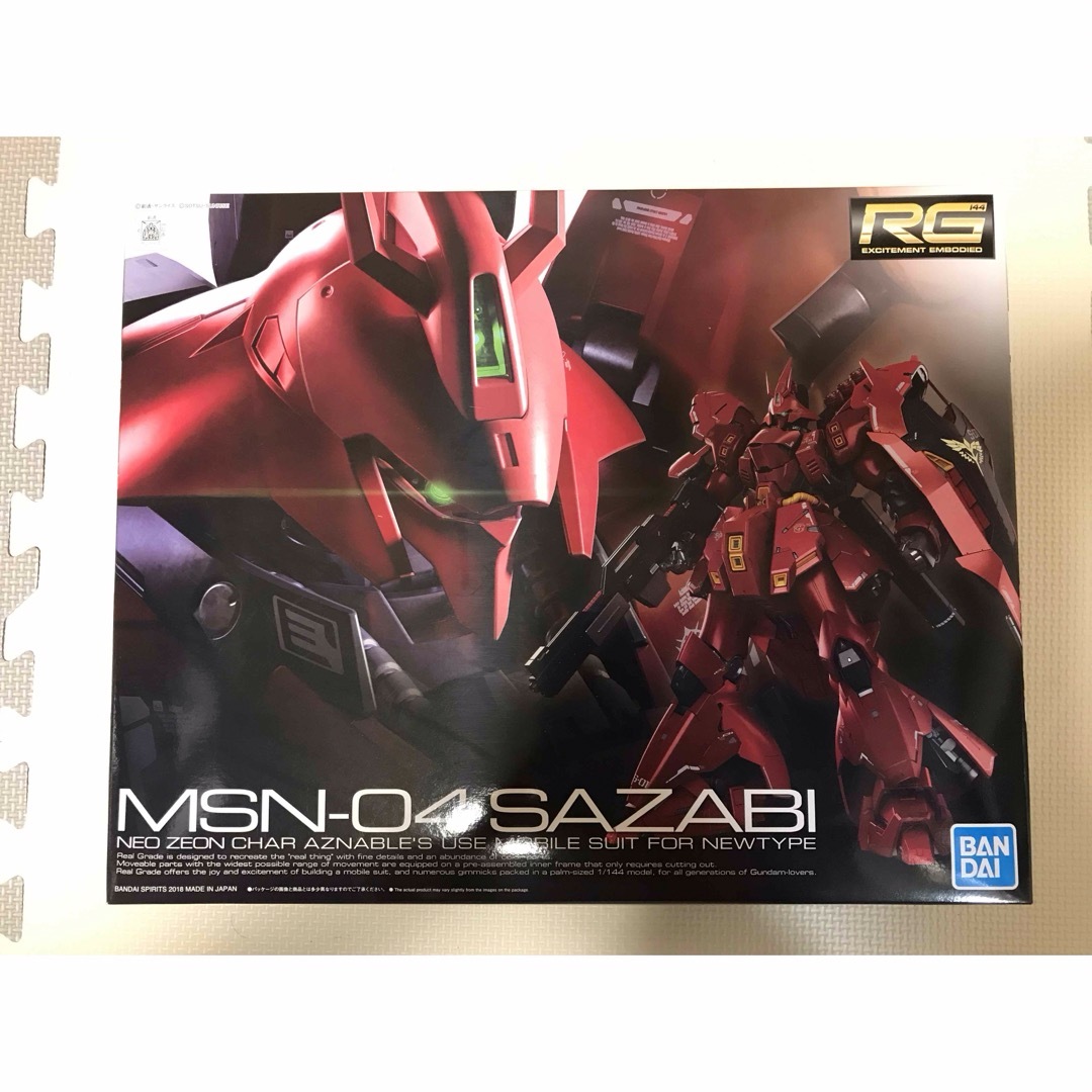 BANDAI(バンダイ)のRG MSN-04 SAZABI エンタメ/ホビーのおもちゃ/ぬいぐるみ(模型/プラモデル)の商品写真