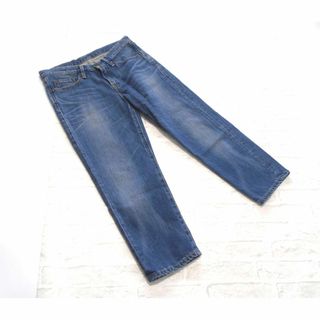 リーバイス(Levi's)の美品 送料無料！ リーバイス インディゴブルー 8分丈 デニム W27 日本製(デニム/ジーンズ)