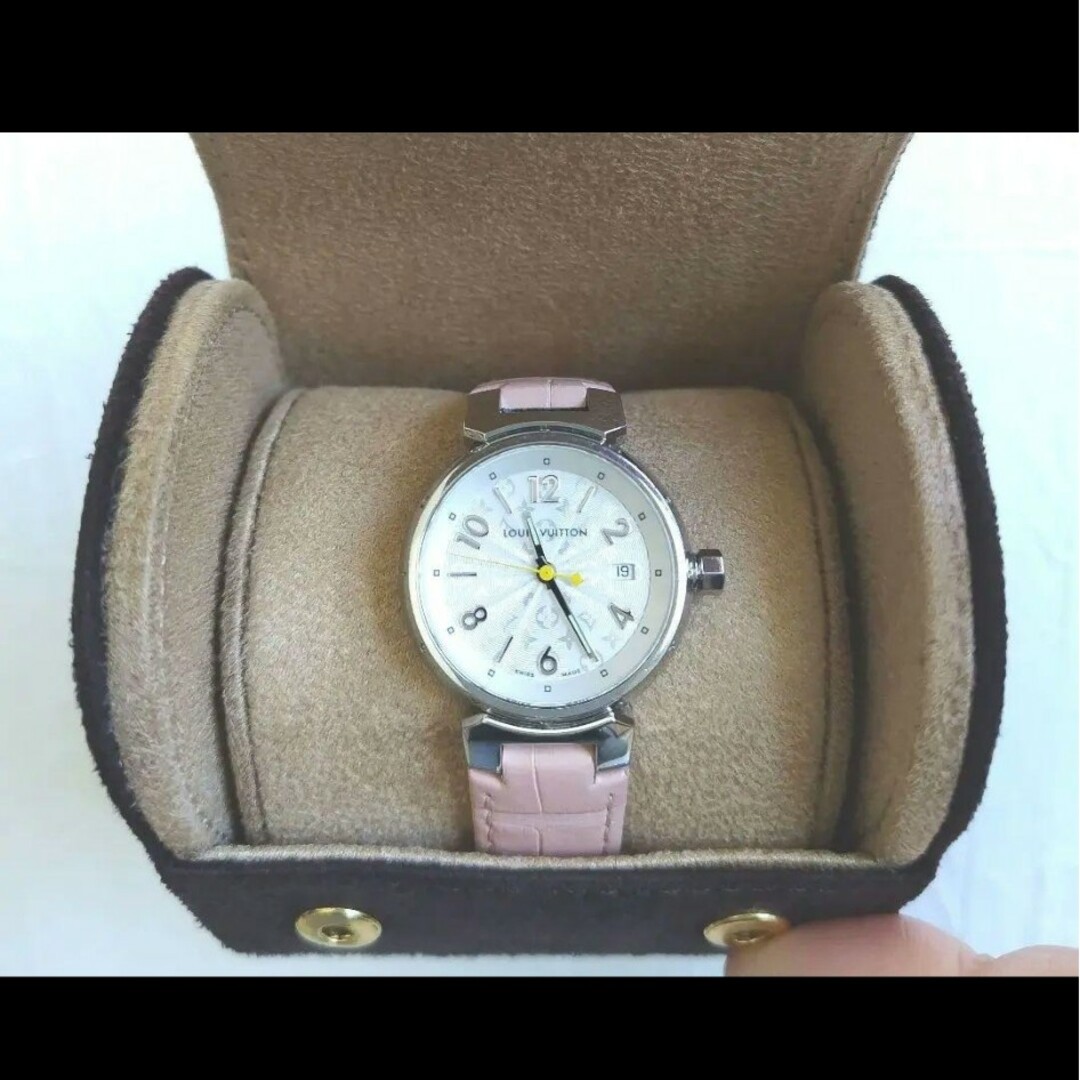 レディース☆ルイヴィトン 素敵な腕時計 タンブール ホログラム 美品☆