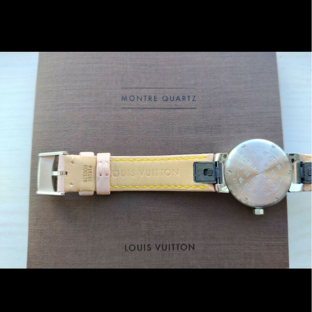 美品 ルイヴィトン タンブールホログラム モノグラム  箱有 レディース腕時計