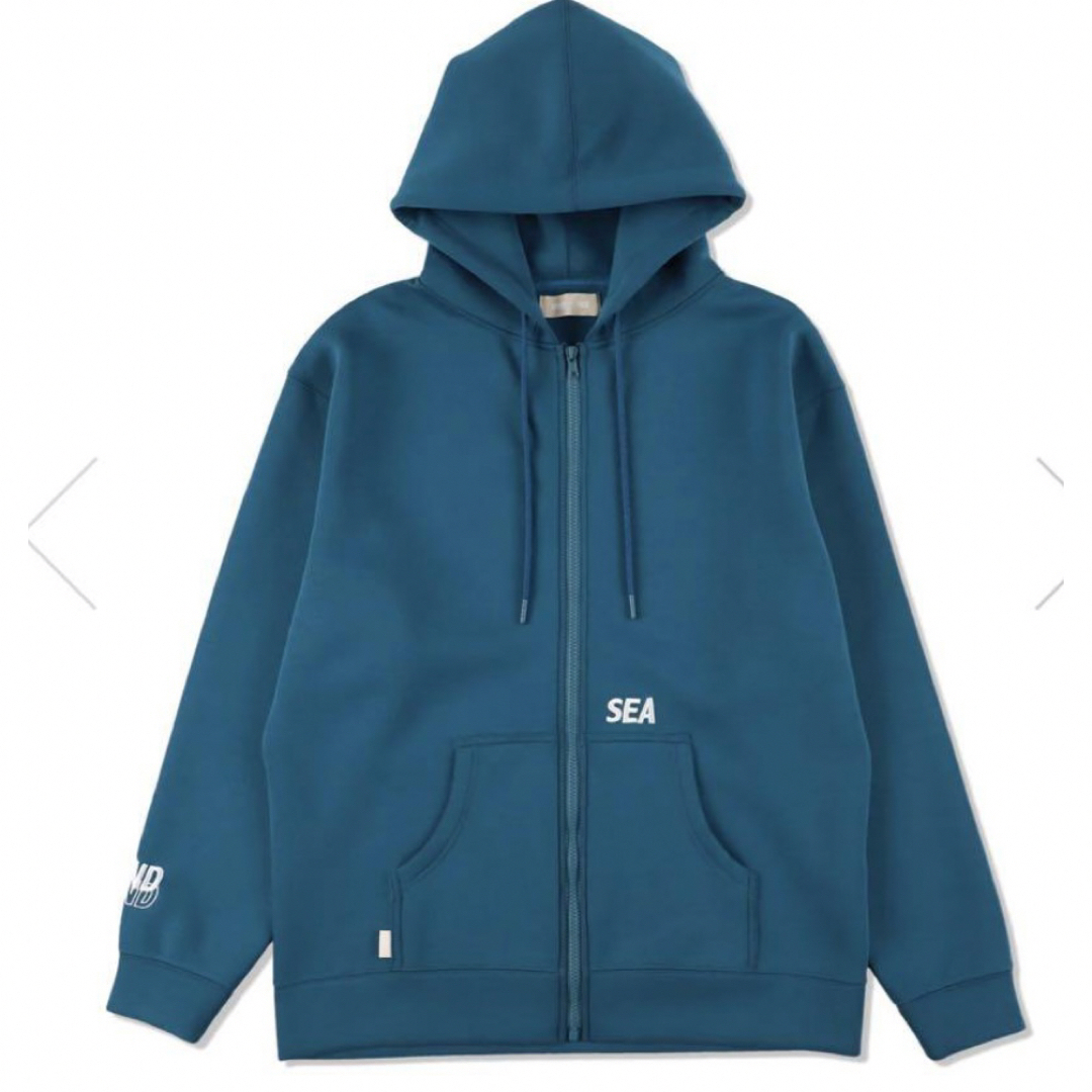 WIND AND SEA - WDS-ES CARDBOARD ZIP UP HOODIE / BLUEの通販 by なの ...