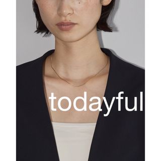 トゥデイフル(TODAYFUL)のTODAYFUL Thin Necklace (Silver925)(ネックレス)