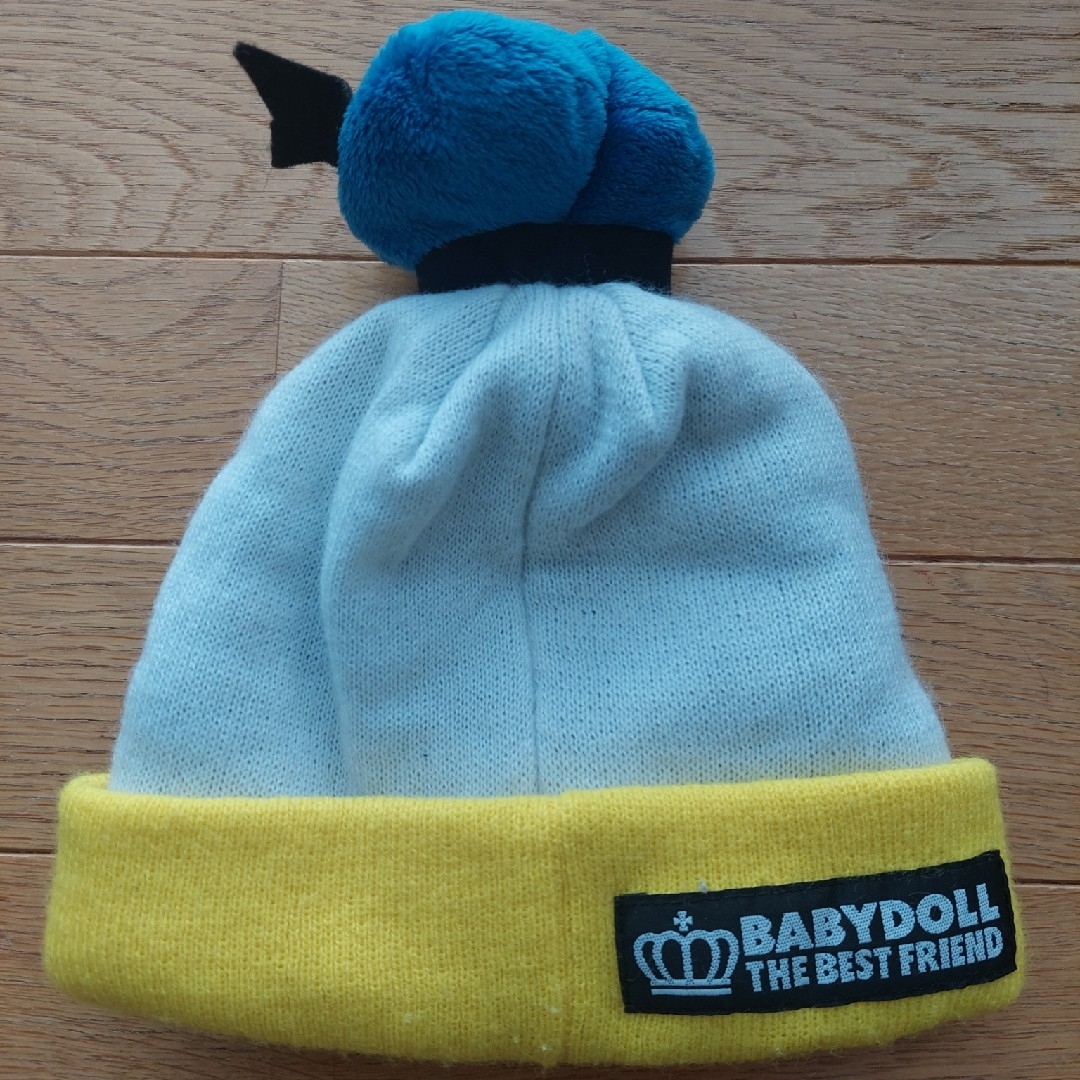 BABYDOLL(ベビードール)のベビードール　赤ちゃんニット帽 キッズ/ベビー/マタニティのこども用ファッション小物(帽子)の商品写真