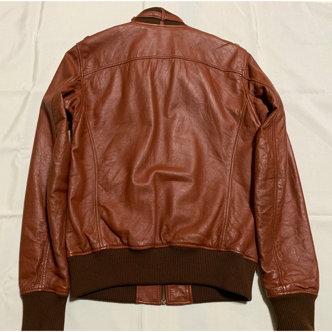 HYSTERIC GLAMOUR(ヒステリックグラマー)のヒステリックグラマー 革ジャン 豚革 サイズM メンズのジャケット/アウター(レザージャケット)の商品写真