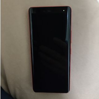 スマートフォン　楽天モバイル　Rakuten Hand（レッド）（P710）★未(スマートフォン本体)