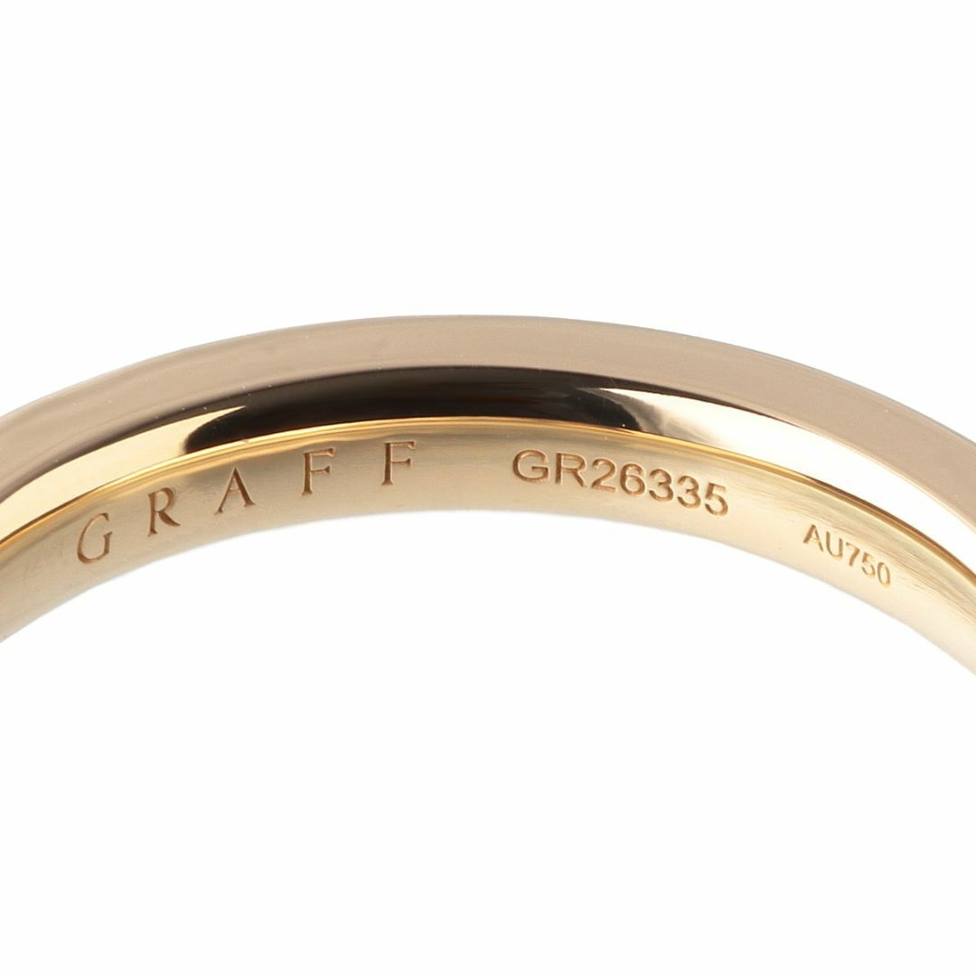 graff(グラフ)のグラフ イエローダイヤ リング フルエタニティ スレッドセット 約13号 幅2.7mm AU750YG GRAFF【14162】 レディースのアクセサリー(リング(指輪))の商品写真