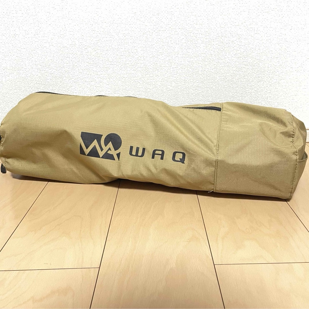 WAQ 2WAY コット　タンカラー スポーツ/アウトドアのアウトドア(寝袋/寝具)の商品写真