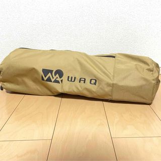 WAQ 2WAY コット　タンカラー(寝袋/寝具)