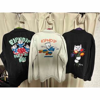 リップンディップ(RIPNDIP)のリップンディップ　アウター　3種類セット(Gジャン/デニムジャケット)