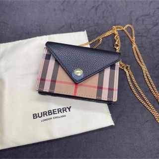 バーバリー(BURBERRY)のバーバリー BURBERRY カードケース   8022342 BLACK(名刺入れ/定期入れ)