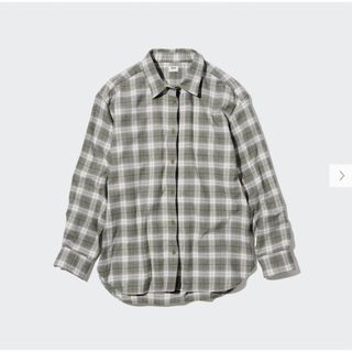 ユニクロ(UNIQLO)のユニクロ チェックシャツ XLサイズ(シャツ/ブラウス(長袖/七分))