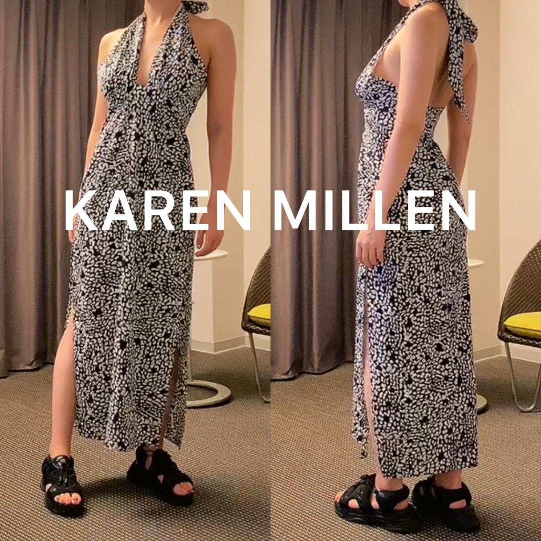 Karen Millen カレンミレン ロングワンピース UK8
