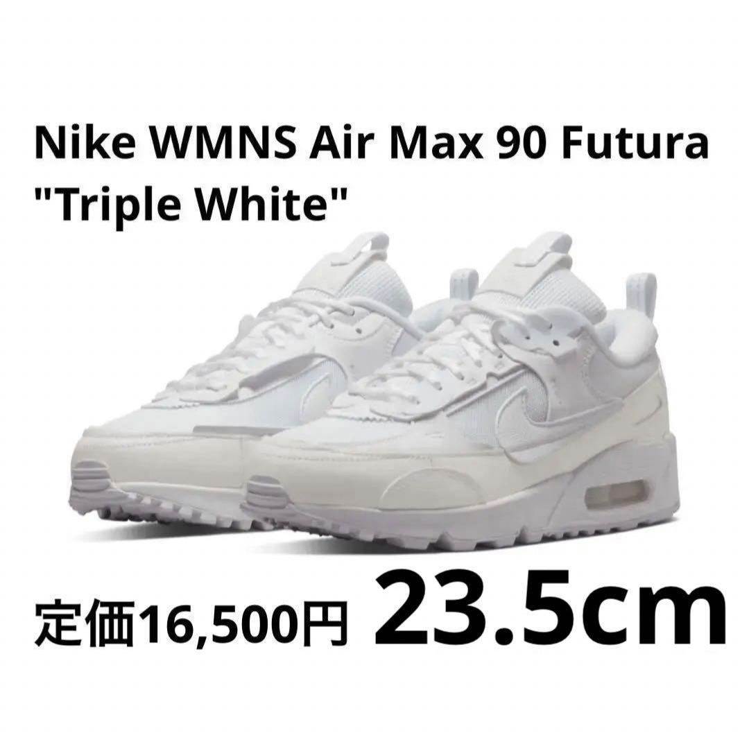 Nike WMNS Air Max 90 Futura Triple Whitefog