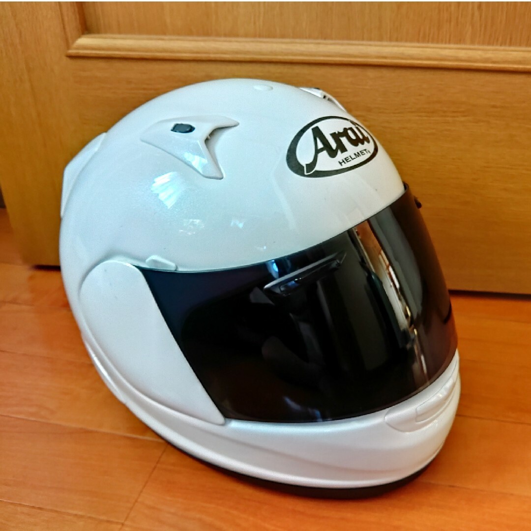 Arai ASTRO-IQ フルフェイス　54　白ヘルメット/シールド