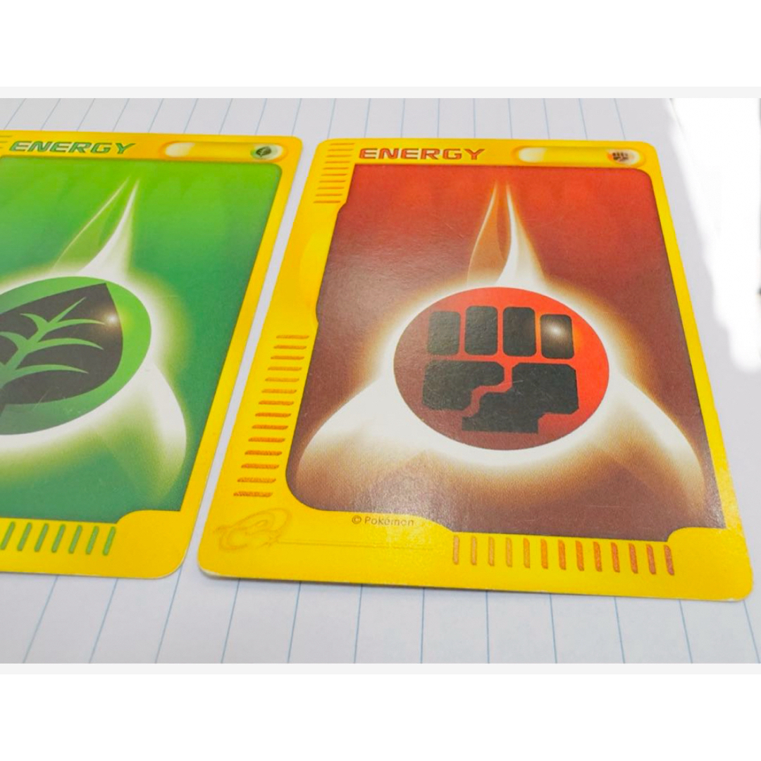 ポケモン(ポケモン)の【セット】ポケモンカードe草エネルギー 闘エネルギー 超エネルギー エンタメ/ホビーのトレーディングカード(Box/デッキ/パック)の商品写真