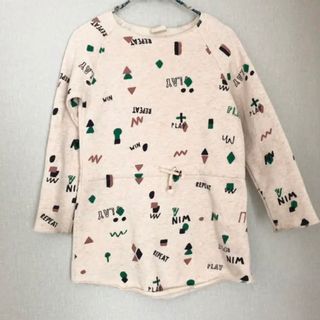 ザラキッズ(ZARA KIDS)のZARA kids スウェットワンピース　7y(ワンピース)