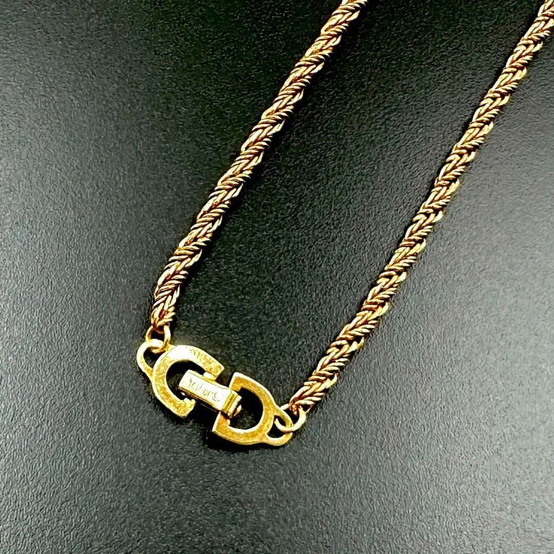 Christian Dior - 美品✨Dior ネックレス ロゴ 喜平 チェーン ロング