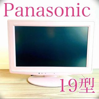 パナソニック(Panasonic)のPanasonic 液晶テレビ19型　TH-L19C2-P ピンク　液晶モニター(テレビ)