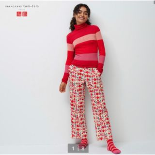 ユニクロ(UNIQLO)の人気完売★UNIQLOユニクロ【新品タグ付】プリンセスタムタム-フランネルパンツ(その他)