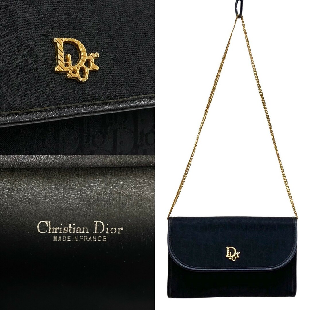 極美品 Dior トロッター  ロゴ 2way ショルダーバッグ  ディオール