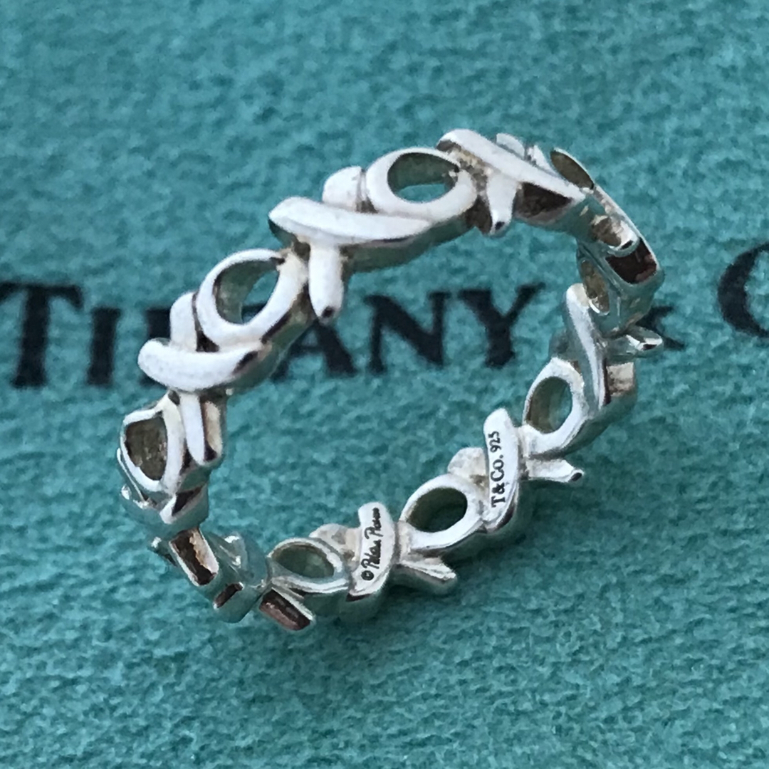 Tiffany & Co.(ティファニー)のTiffany ラブ&キス リング8.5号 レディースのアクセサリー(リング(指輪))の商品写真