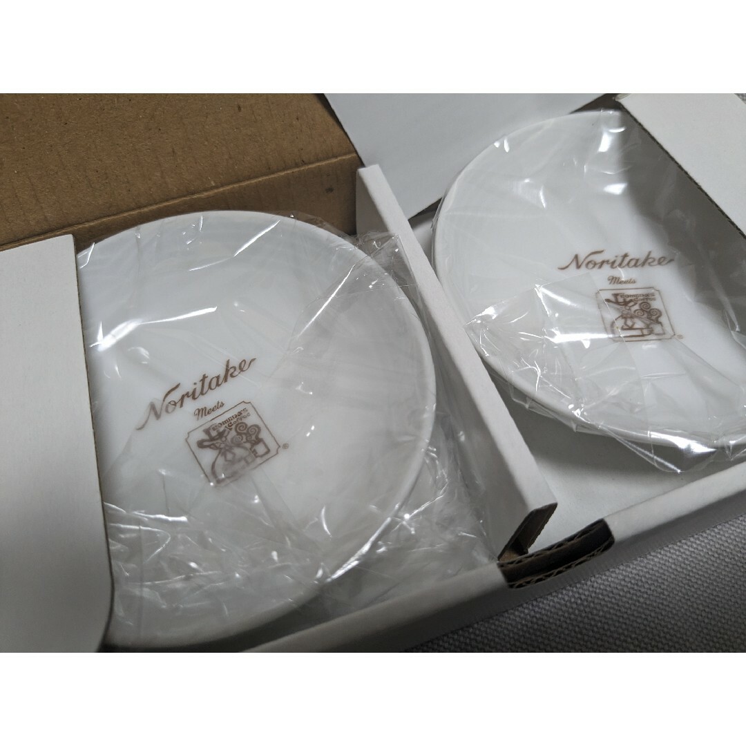 Noritake(ノリタケ)の新品！コメダ　ノリタケ　コラボ　トートバッグ　豆皿 レディースのバッグ(トートバッグ)の商品写真