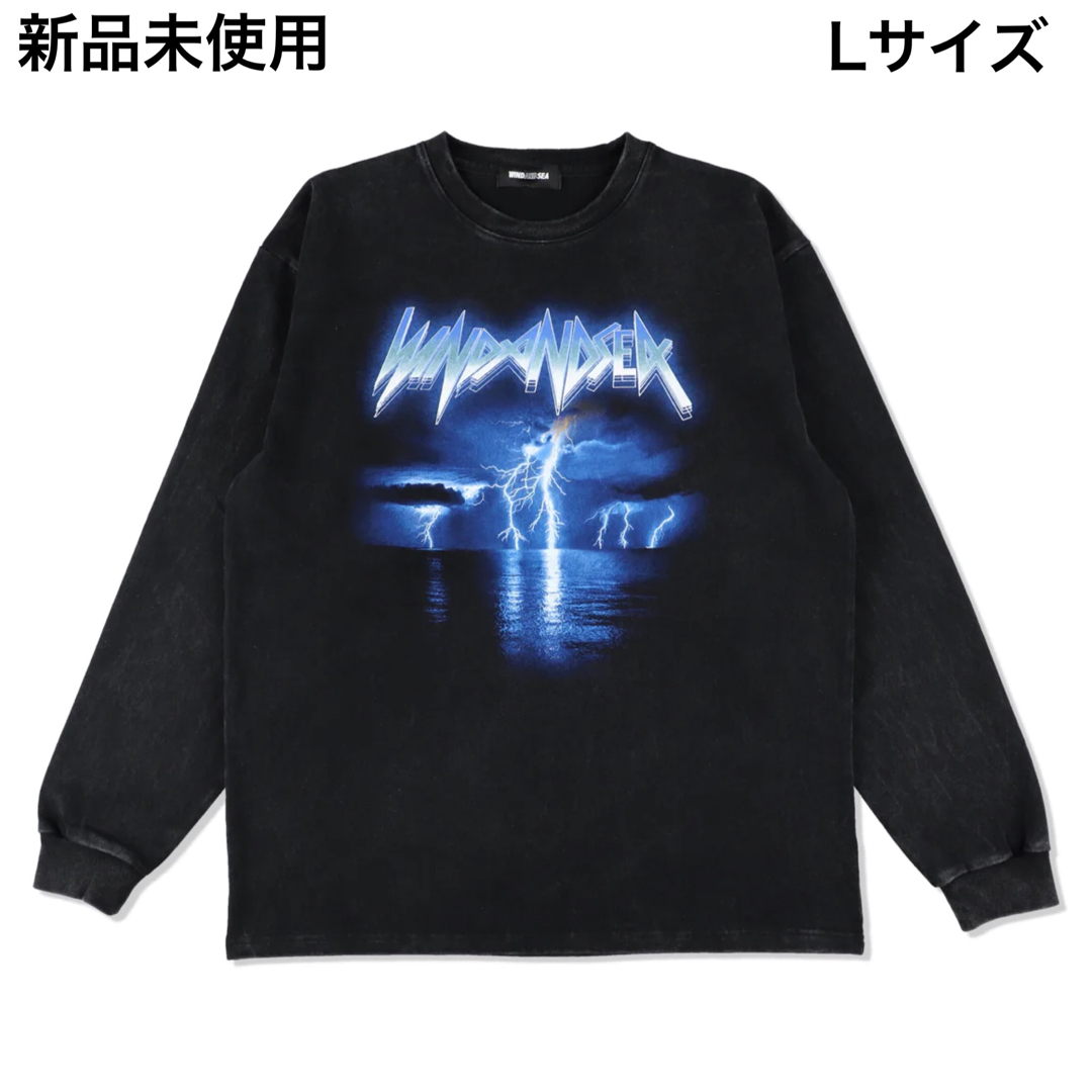 WIND AND SEA - wind and sea METAL L/S T Shirt BLACK Lの通販 by 即