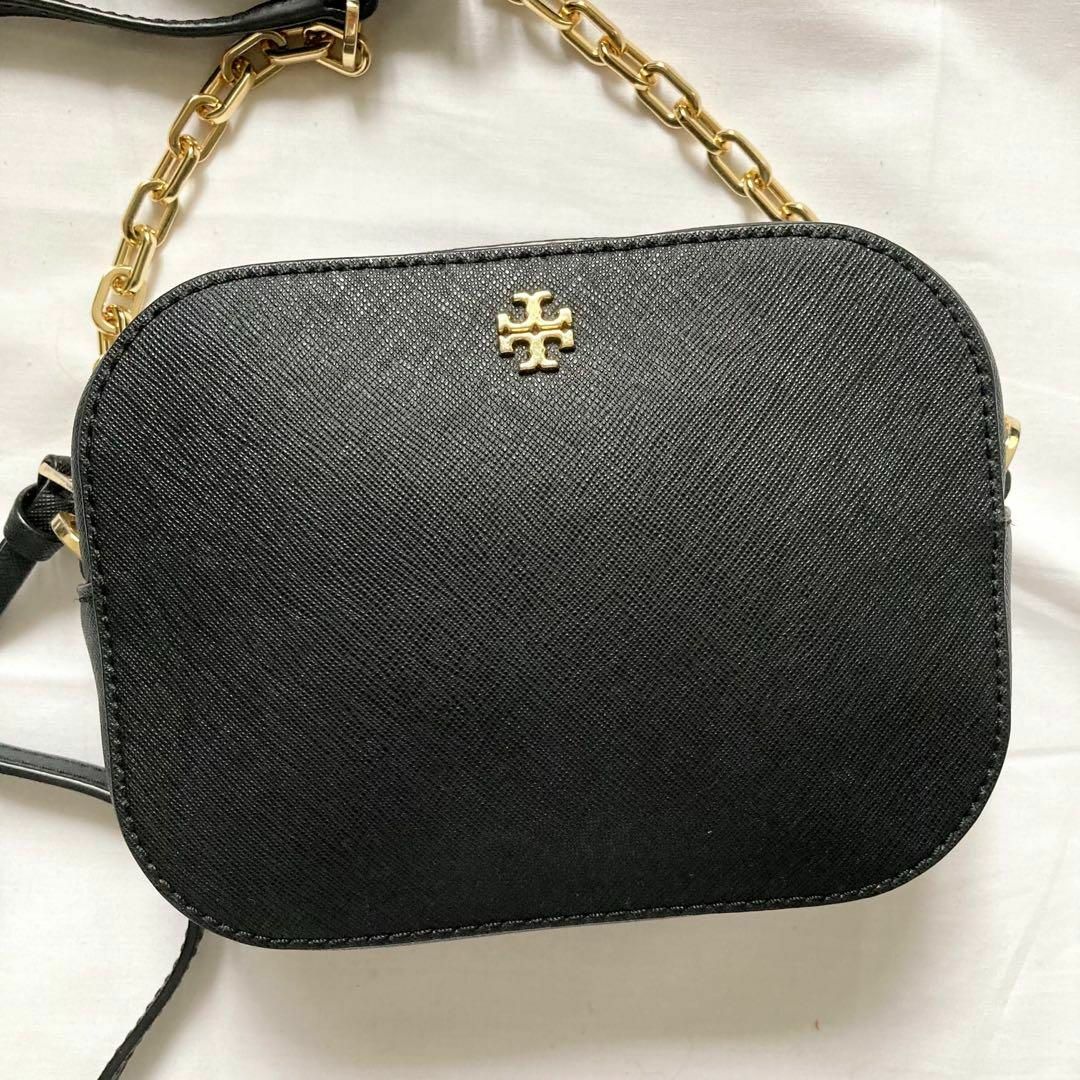 ✨極美品✨Tory Burch トリーバーチ　ショルダーバッグ　黒　レザー