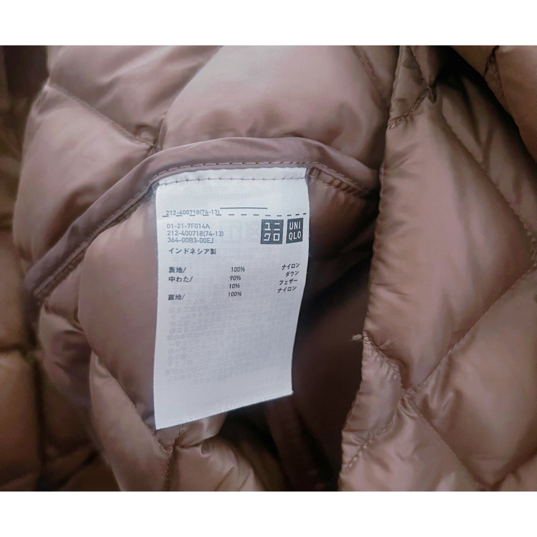 UNIQLO(ユニクロ)のユニクロ ウルトラライトダウン ダイヤ キルティング M レディースのジャケット/アウター(ダウンジャケット)の商品写真