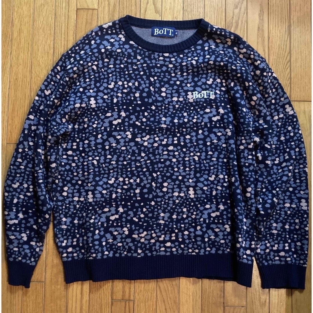 BOTT 2022AW 「Paint Sweater」XLニット