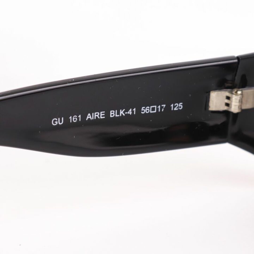 GUESS(ゲス)のゲス サングラス フルリム フレーム GU 161 AIRE BLK-41 ブランド アイウェア メンズ 56□17 125サイズ ブラック Guess メンズのファッション小物(サングラス/メガネ)の商品写真