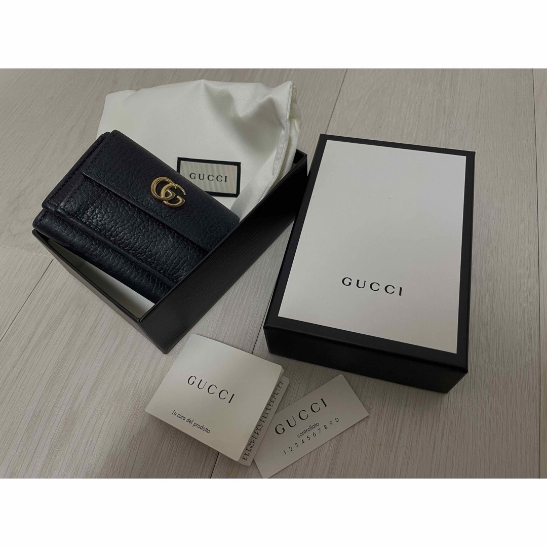 GUCCI 三つ折り財布　ミニ財布のサムネイル